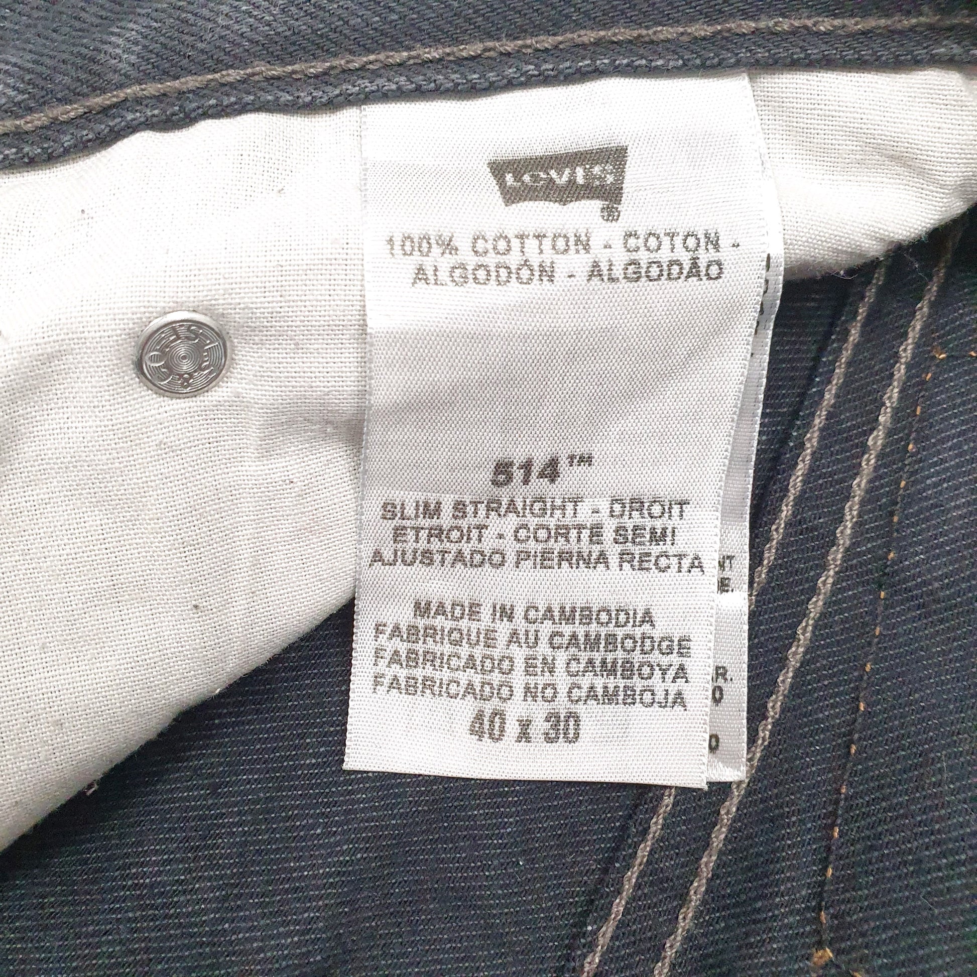 Mens Black Levis   Jeans