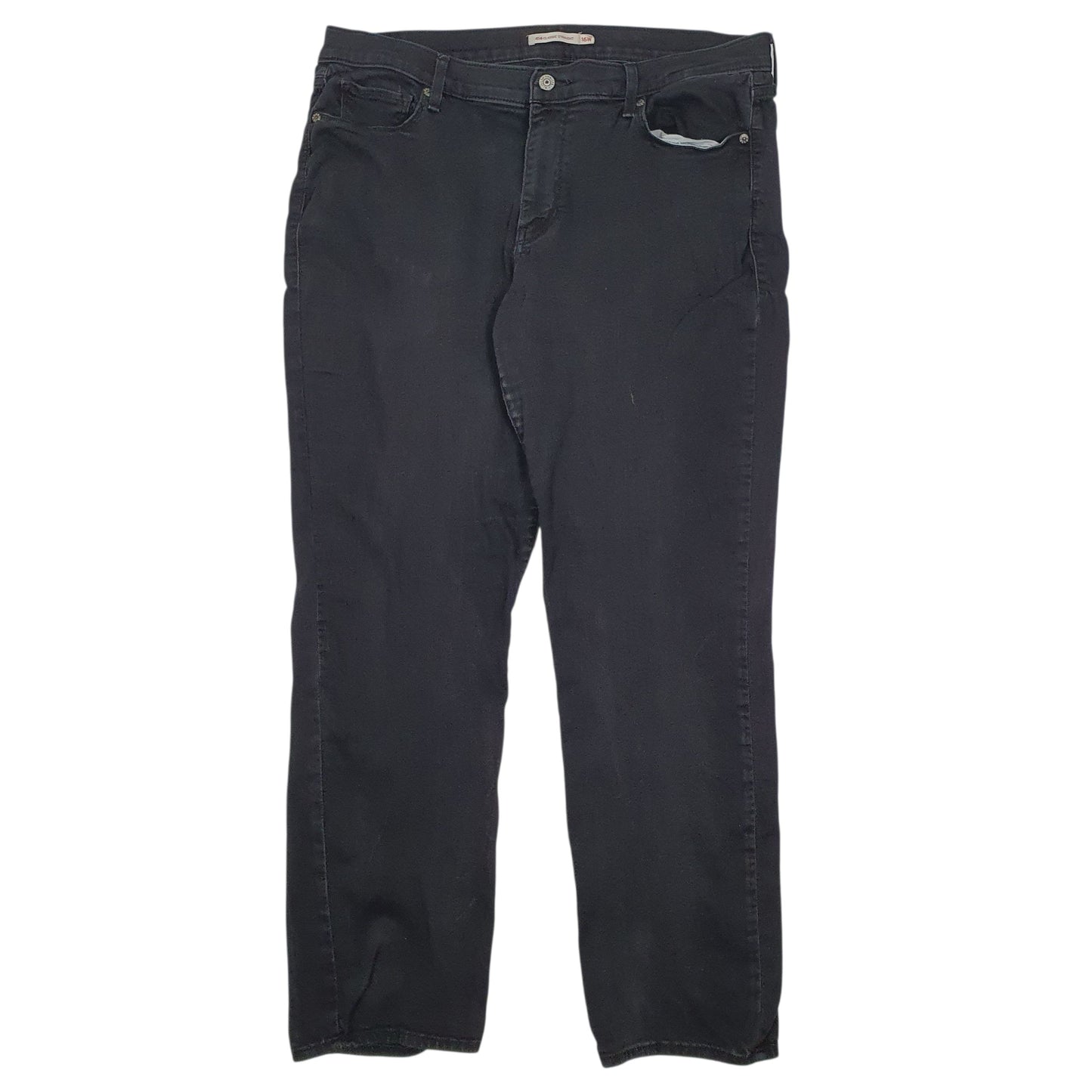 Womens Black Levis  414 JeansW38 L30