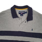 Mens Grey Ralph Lauren Polo Sport Heavy  Polo Shirt