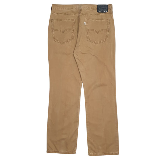 Mens Brown Levis   Trousers
