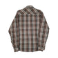 Mens Brown Wrangler   Shirt