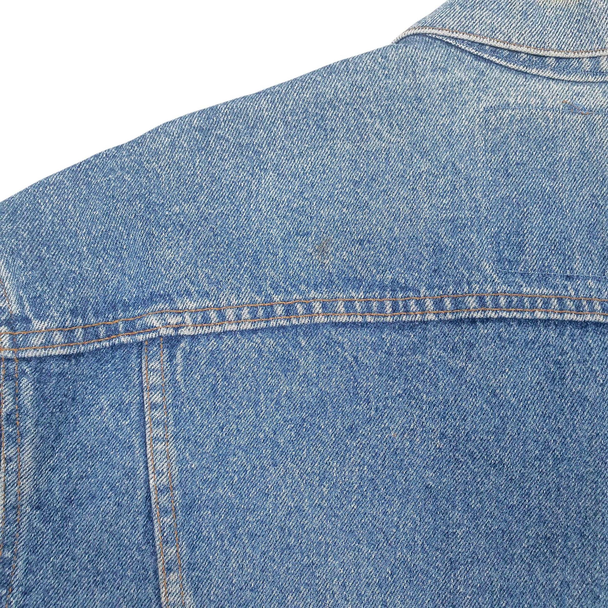 Mens Blue Levis Vintage 90s Type 3 Trucker  Coat