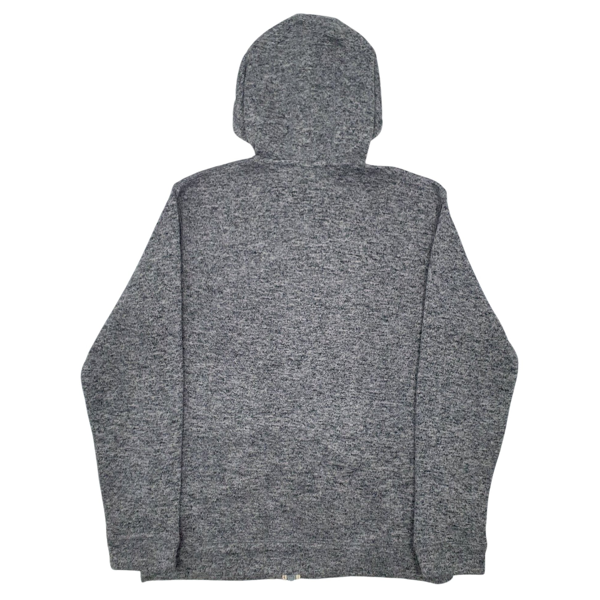 Mens Grey Quicksilver  Full Zip Jumper