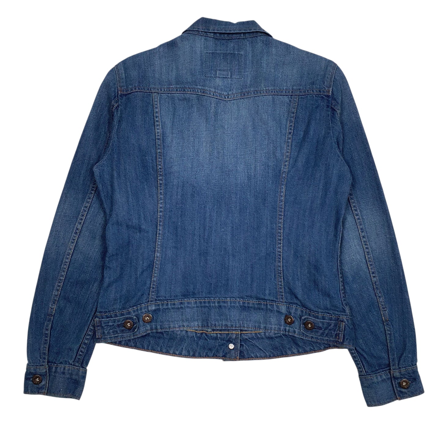 Womens Blue Levis   Coat