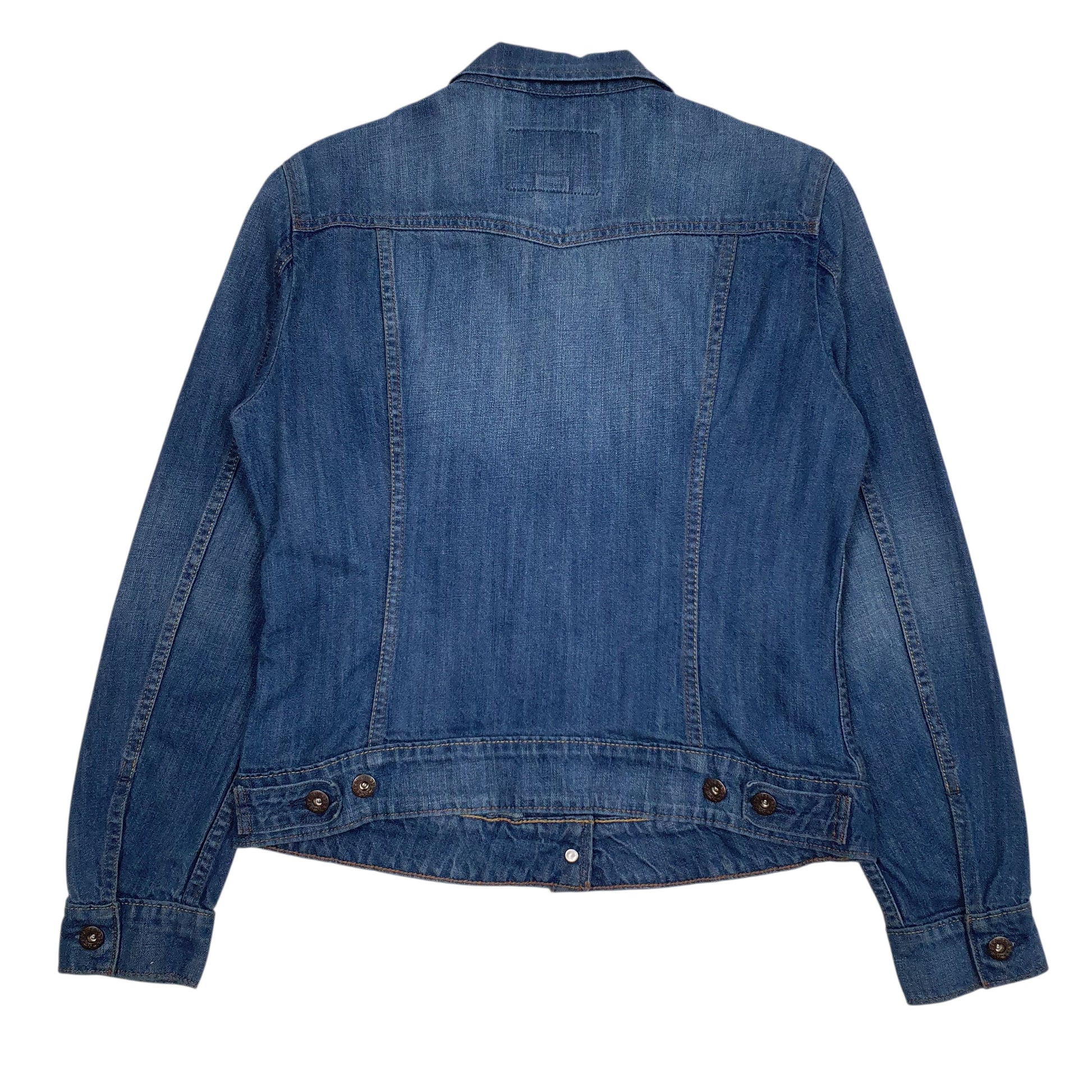 Womens Blue Levis   Coat