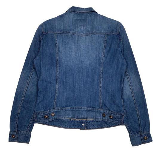 Womens Blue Levis   Coat