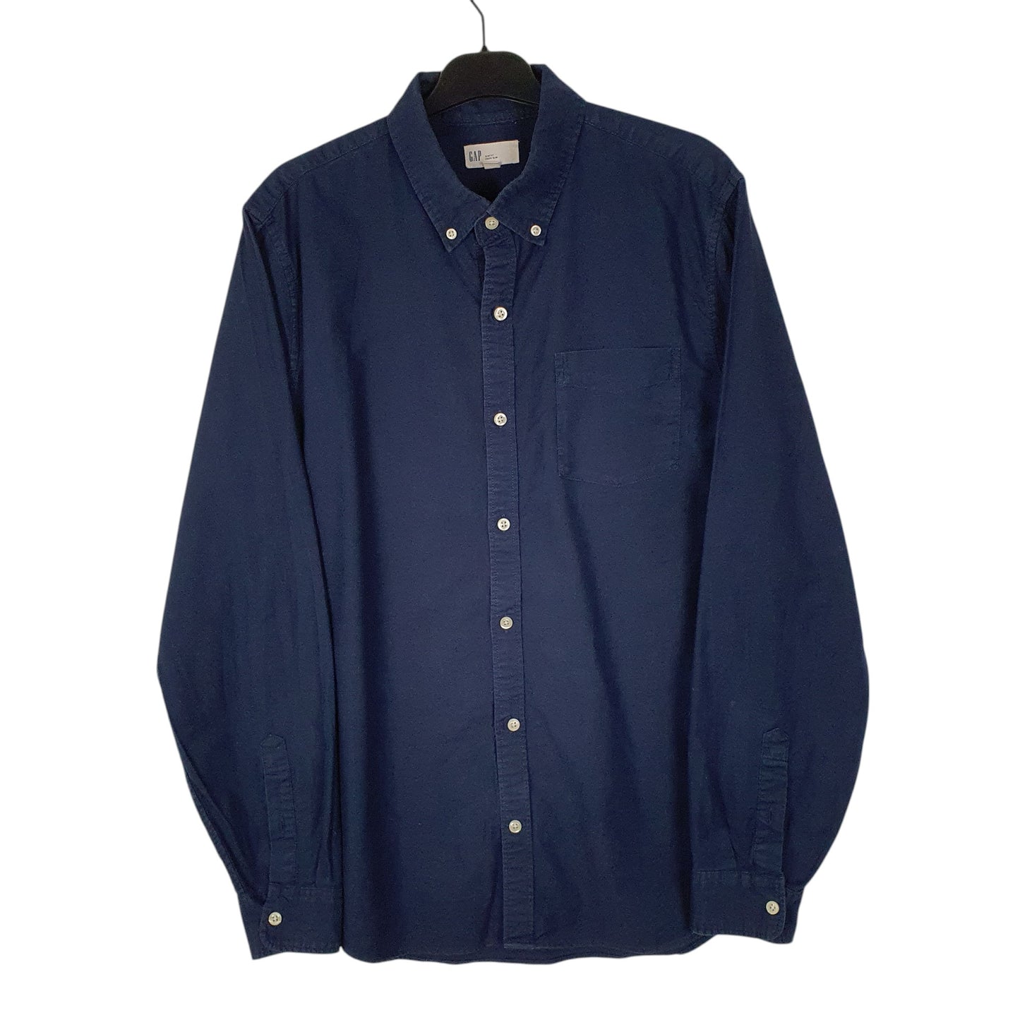 Mens Navy GAP  Long Sleeve Shirt