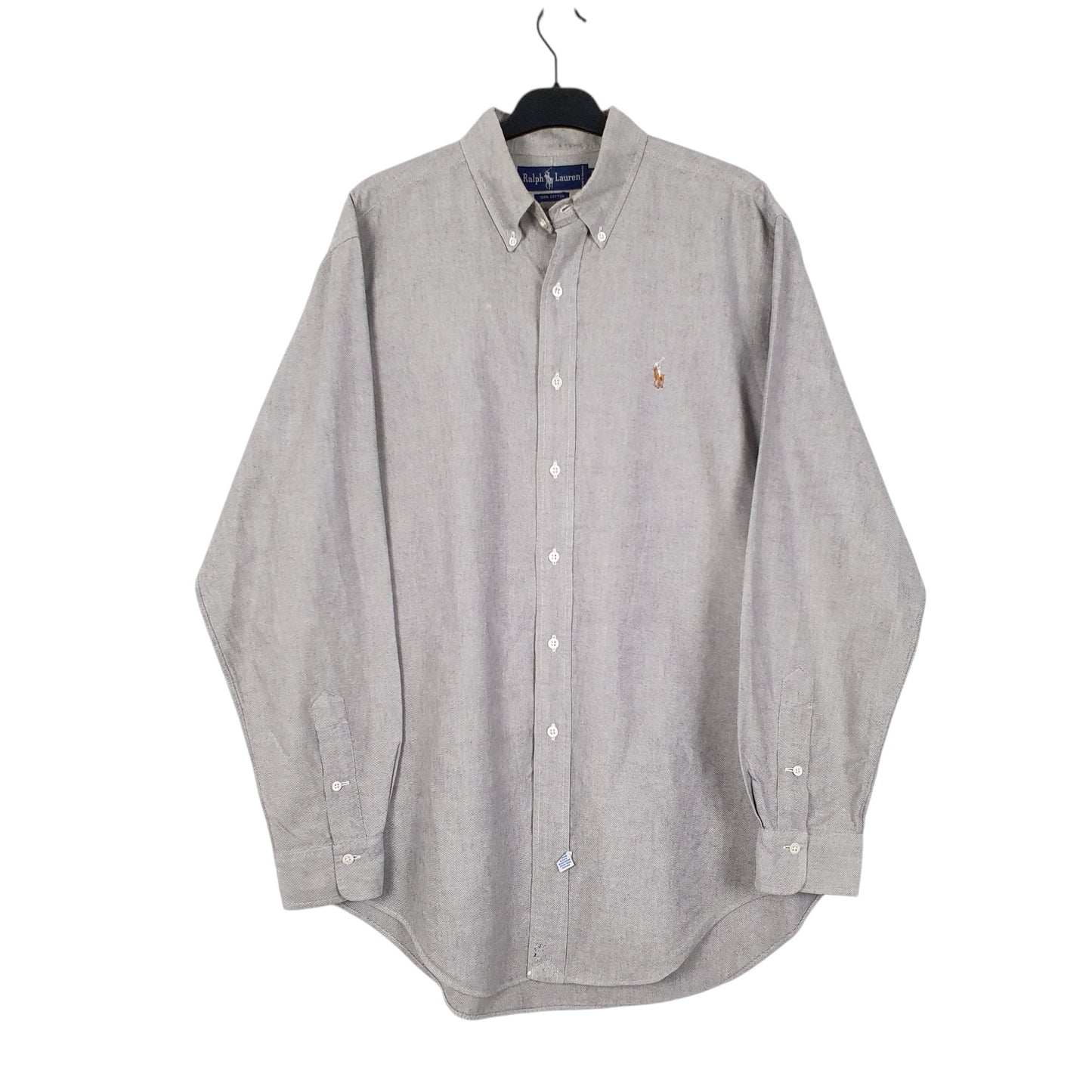 Mens Grey Ralph Lauren  Long Sleeve Shirt