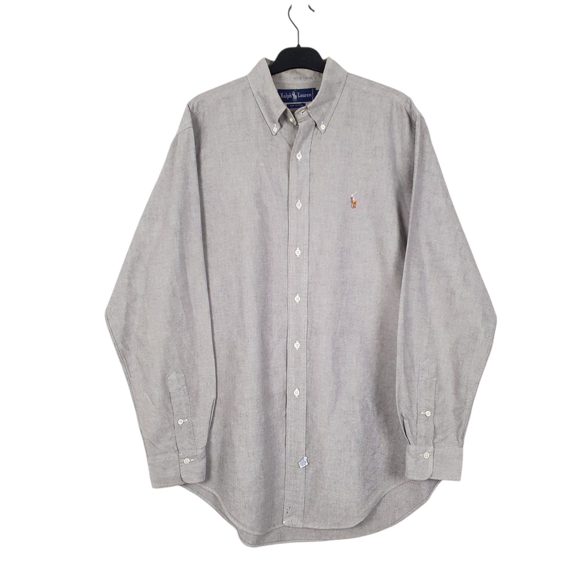 Mens Grey Ralph Lauren  Long Sleeve Shirt