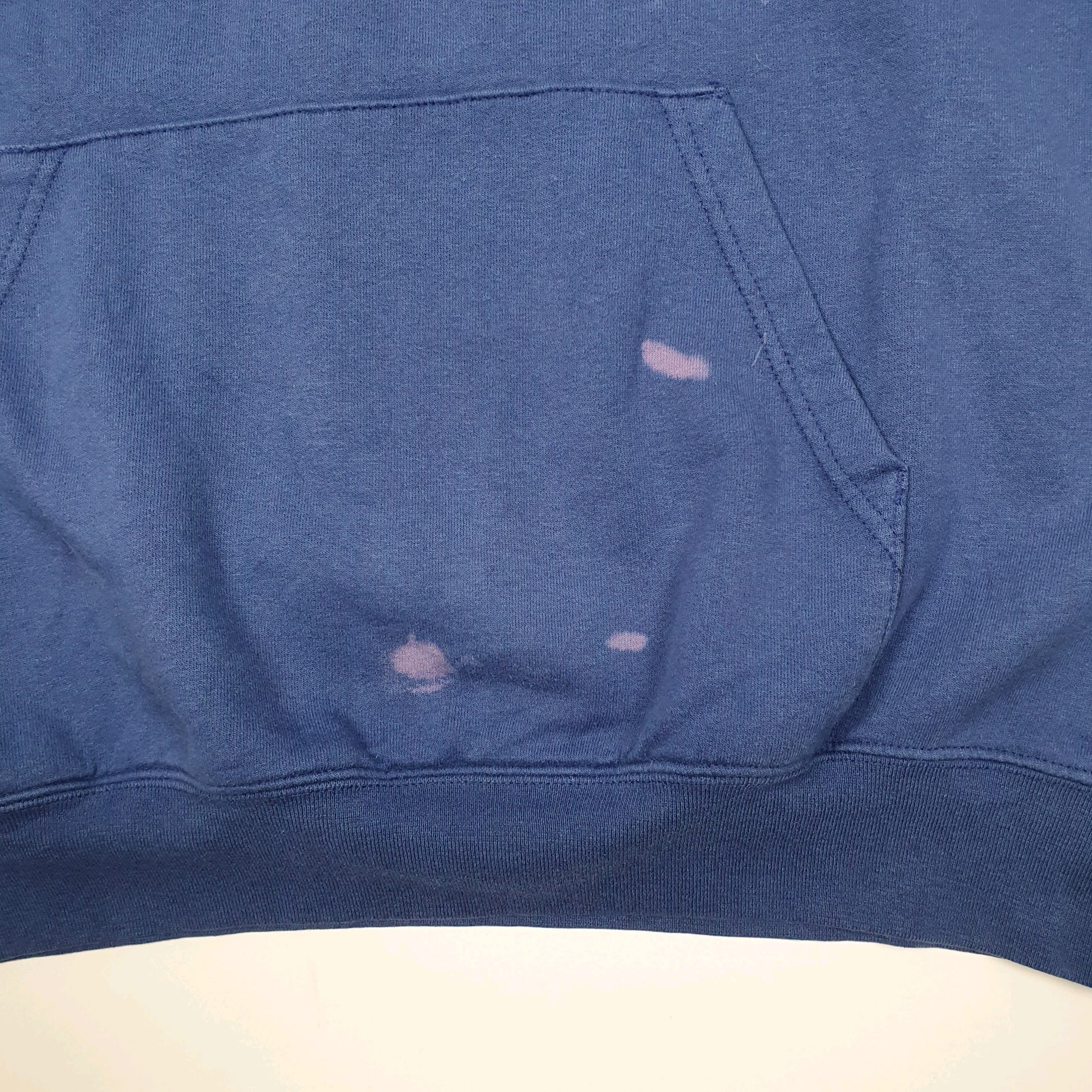 Mens Blue Champion Vintage 00s Hoodie Jumper