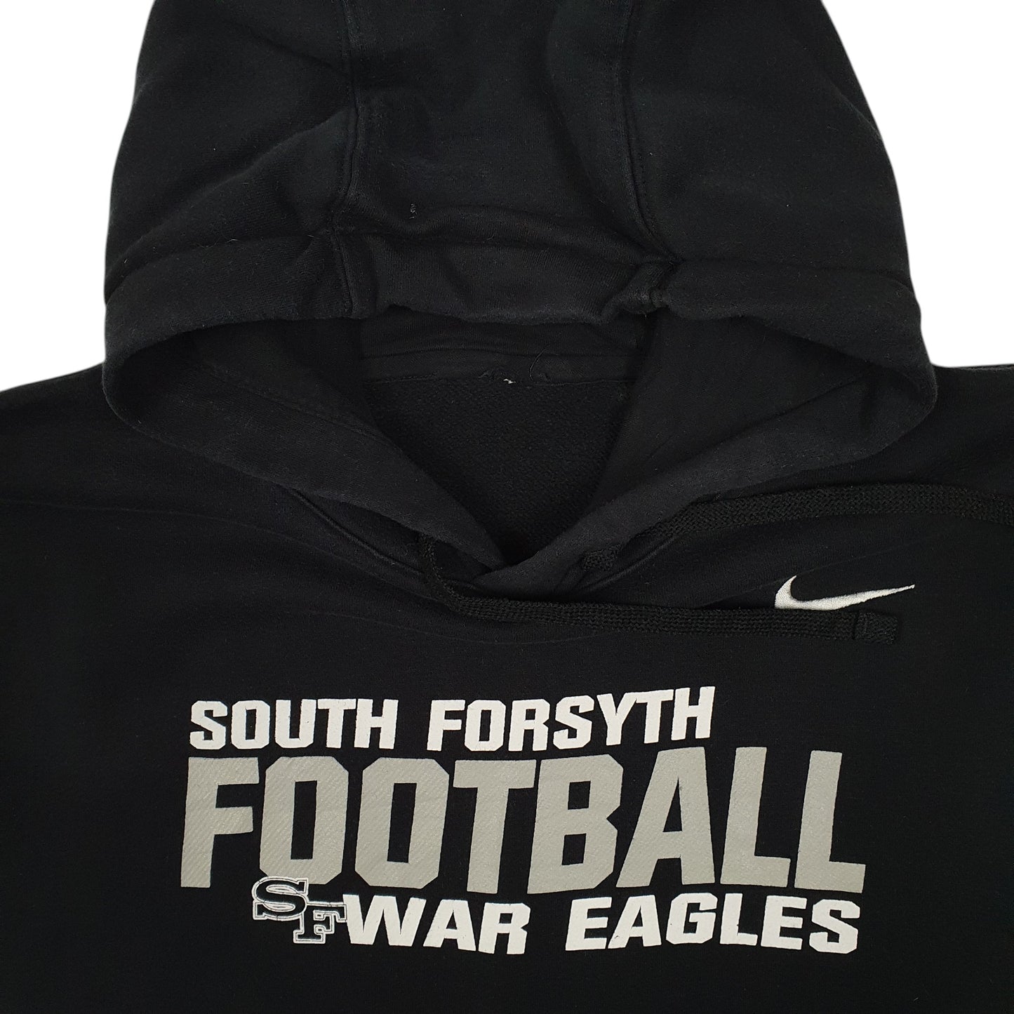 Womens Black Nike South Forsyth Football Hoodie Jumper