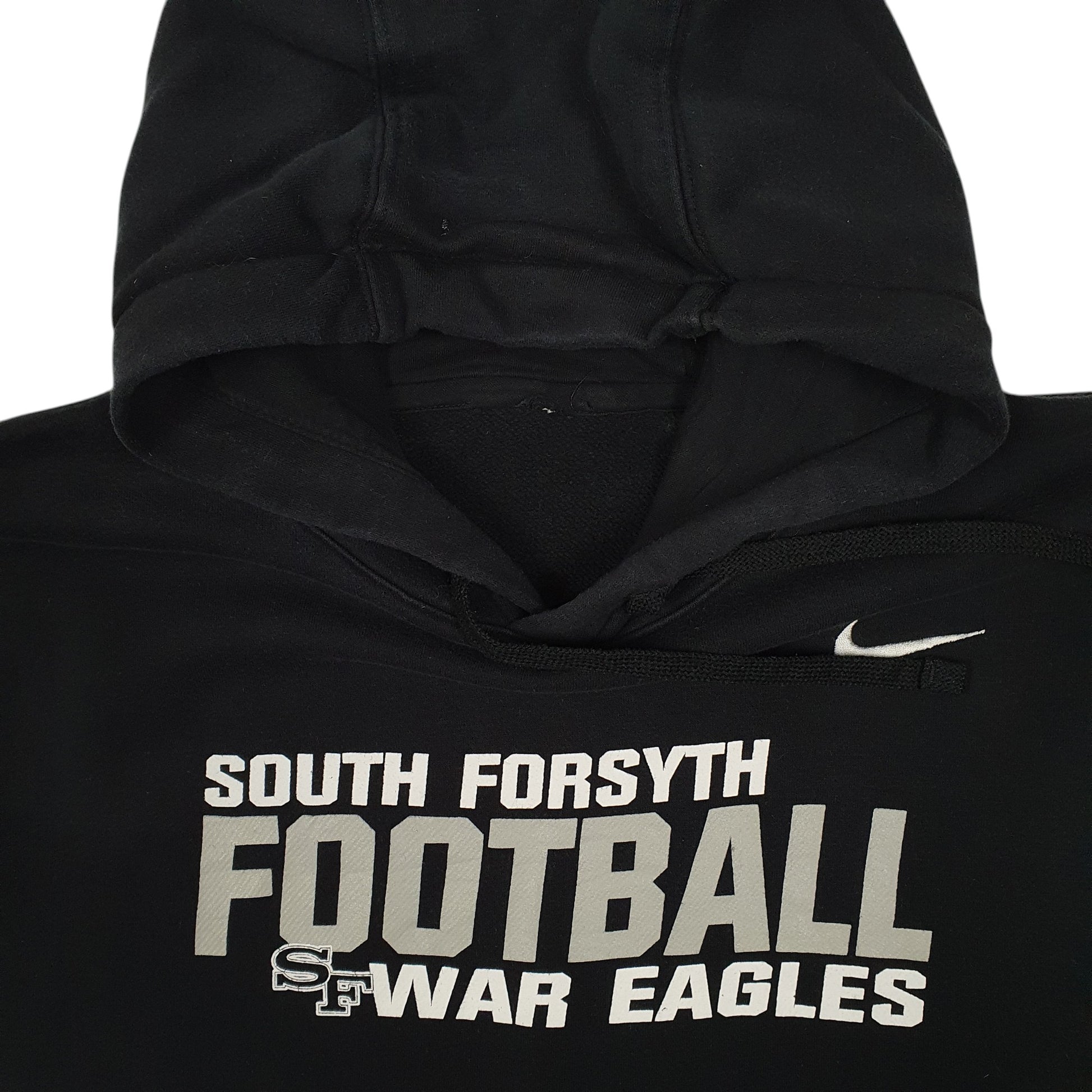Womens Black Nike South Forsyth Football Hoodie Jumper