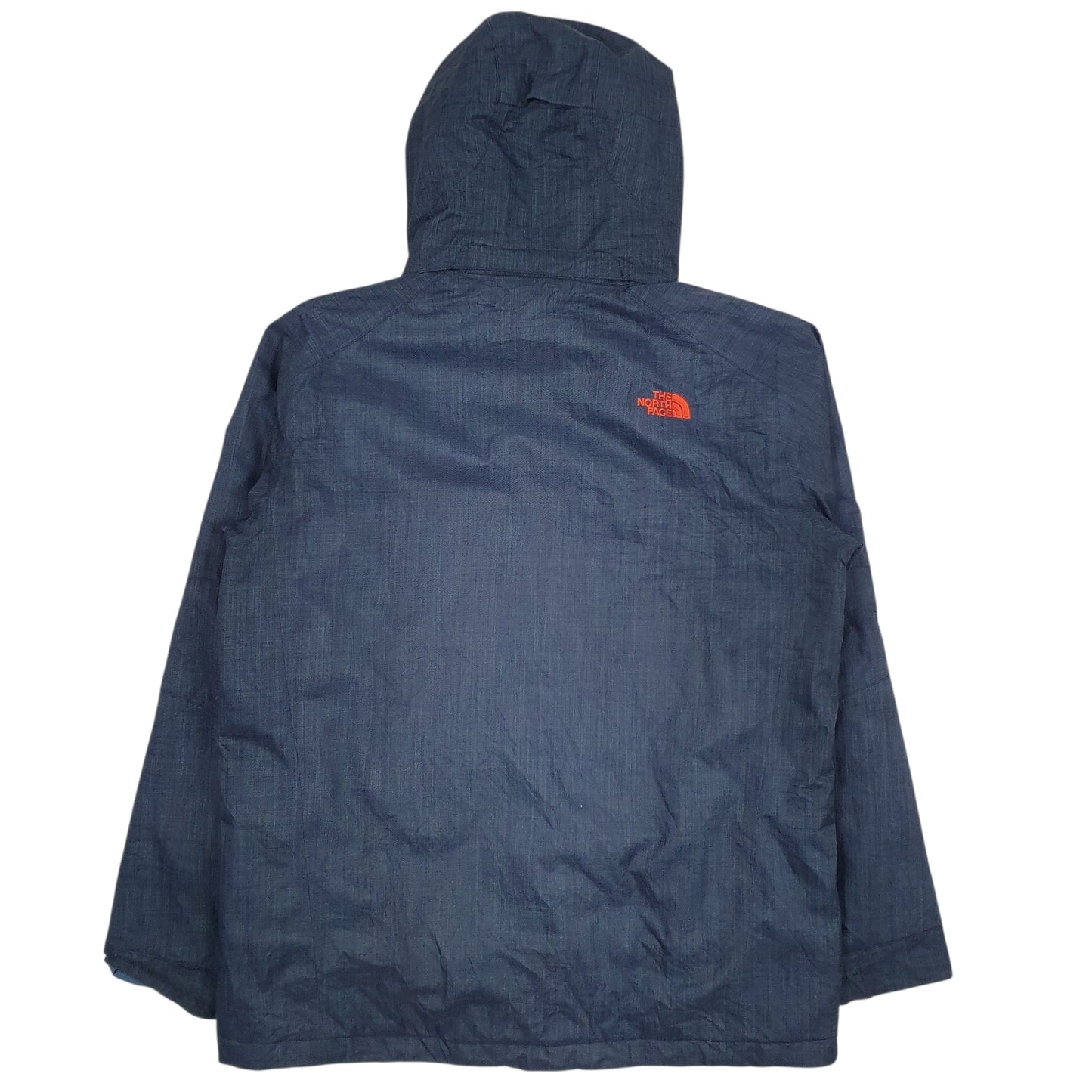 Mens Blue The North Face Hyvent Hoodie Coat