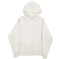 Mens Cream Champion Reverse Weave Hoodie Jumper