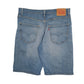 Mens Blue Levis 569 Stretch  Shorts