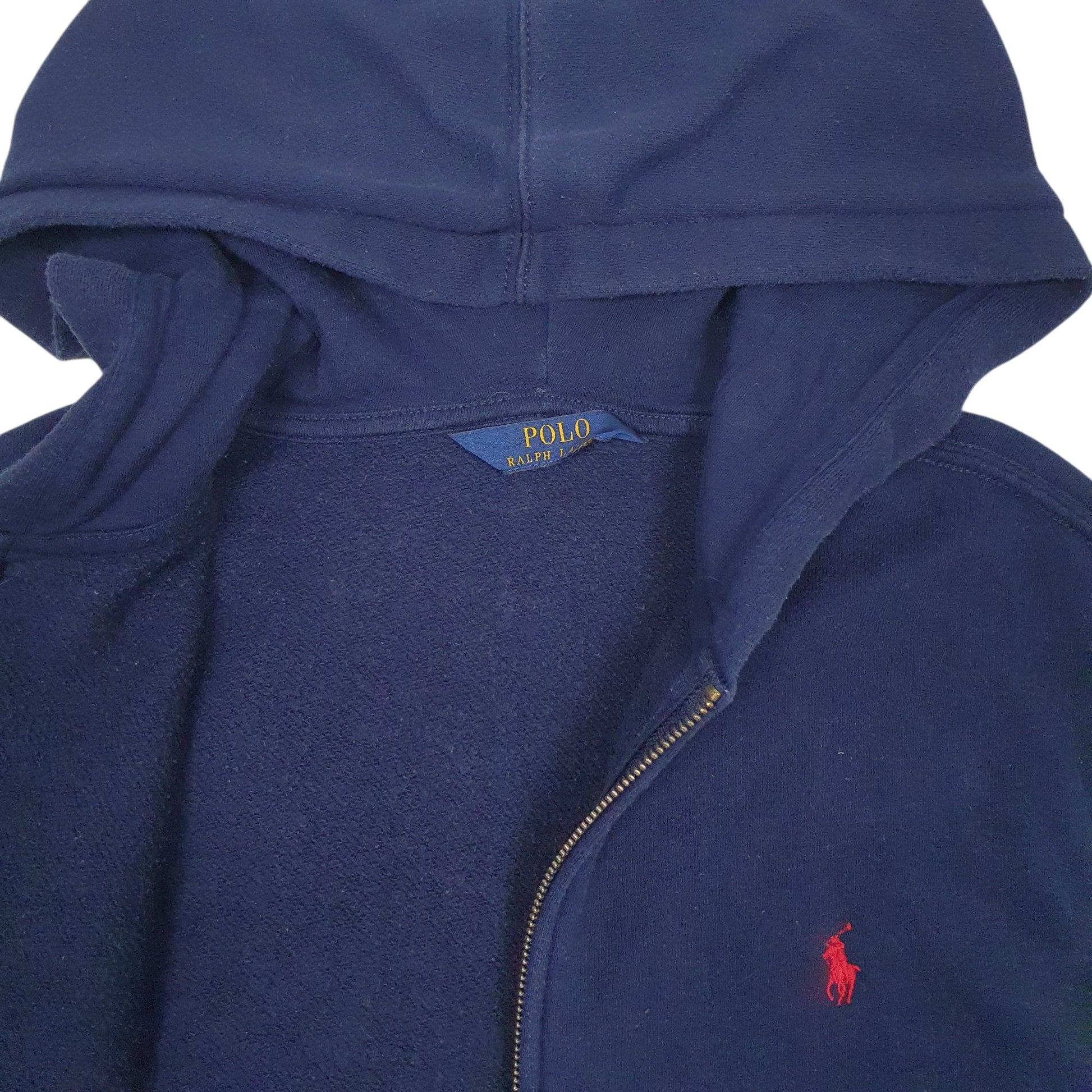 Mens Navy Polo Ralph Lauren  Full Zip Jumper