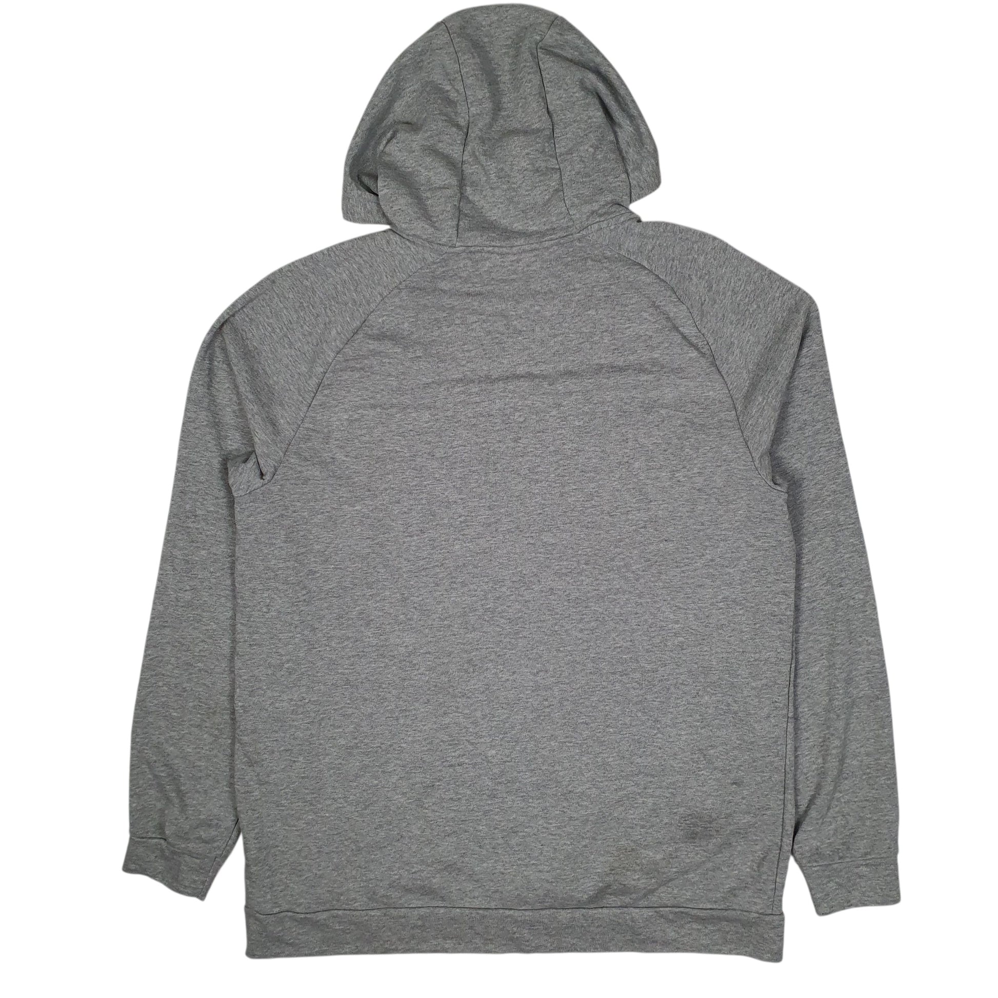 Mens Grey Nike Tall Dri Fit Hoodie Jumper