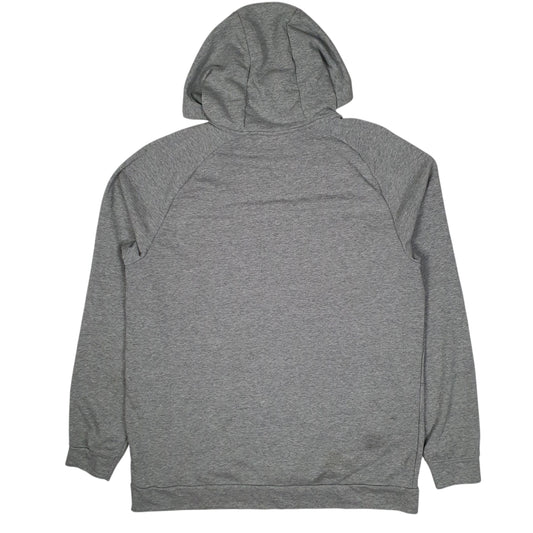 Mens Grey Nike Tall Dri Fit Hoodie Jumper
