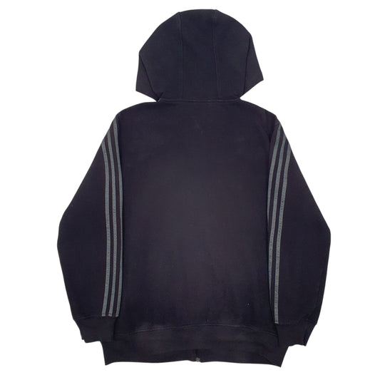 Mens Black Adidas  Full Zip Jumper