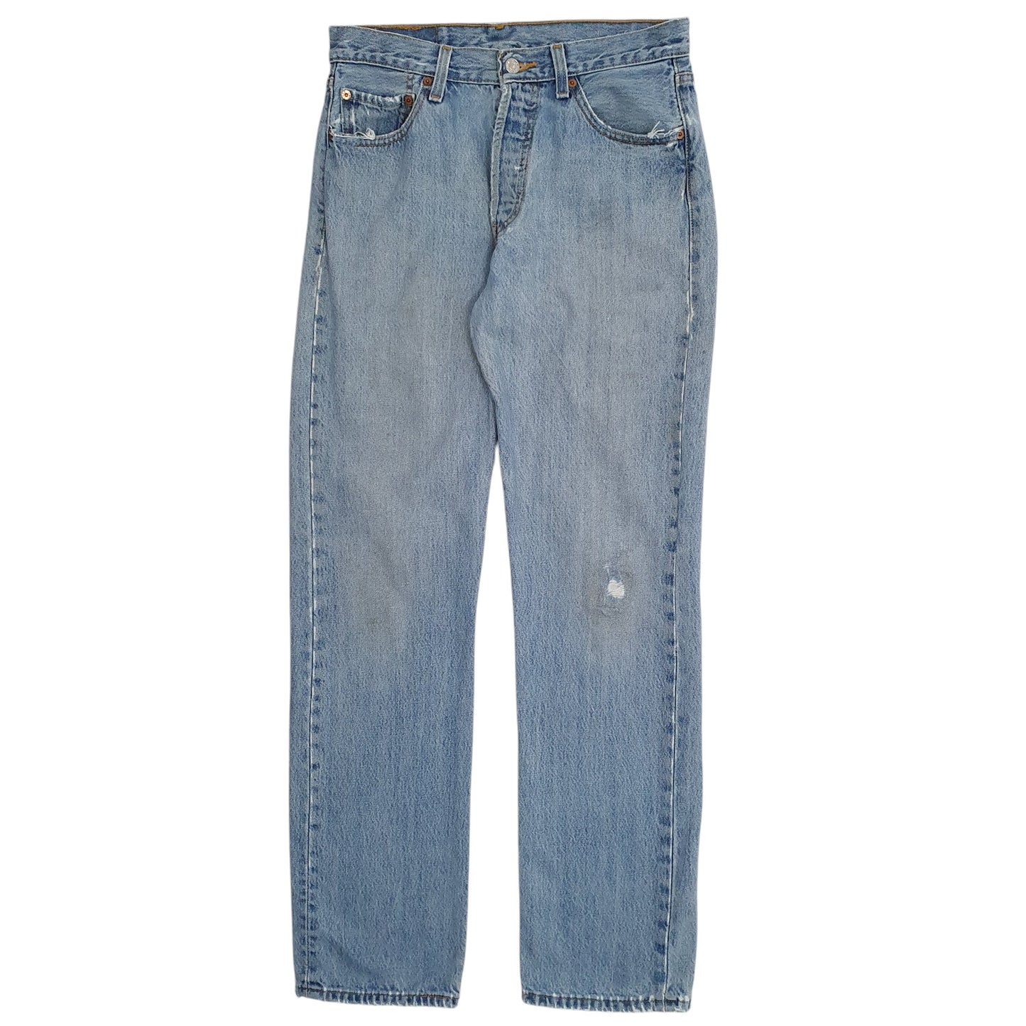 Mens Blue Levis Vintage 00s 501 JeansW30 L34