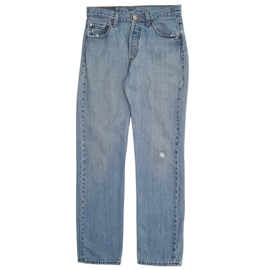 Mens Blue Levis Vintage 00s 501 JeansW30 L34