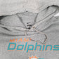 Mens Grey Nike NFL Miami Dolphins Hoodie Jumper