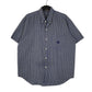 Mens Navy Dockers  Short Sleeve Shirt