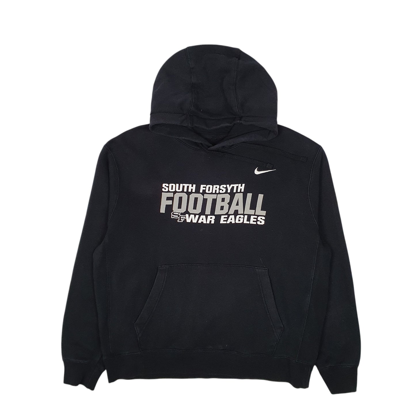 Womens Black Nike South Forsyth Football Hoodie Jumper