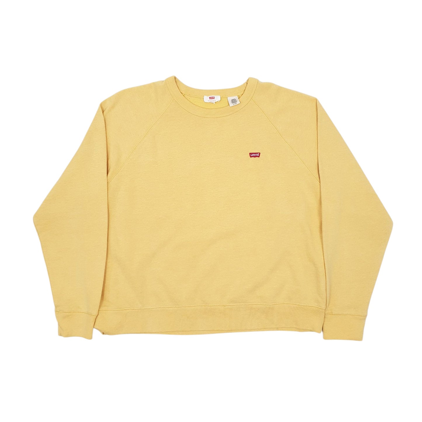 Womens Yellow Levis  Crewneck Jumper