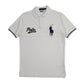 Mens White Polo Ralph Lauren Custom Slim Fit Short Sleeve Polo Shirt