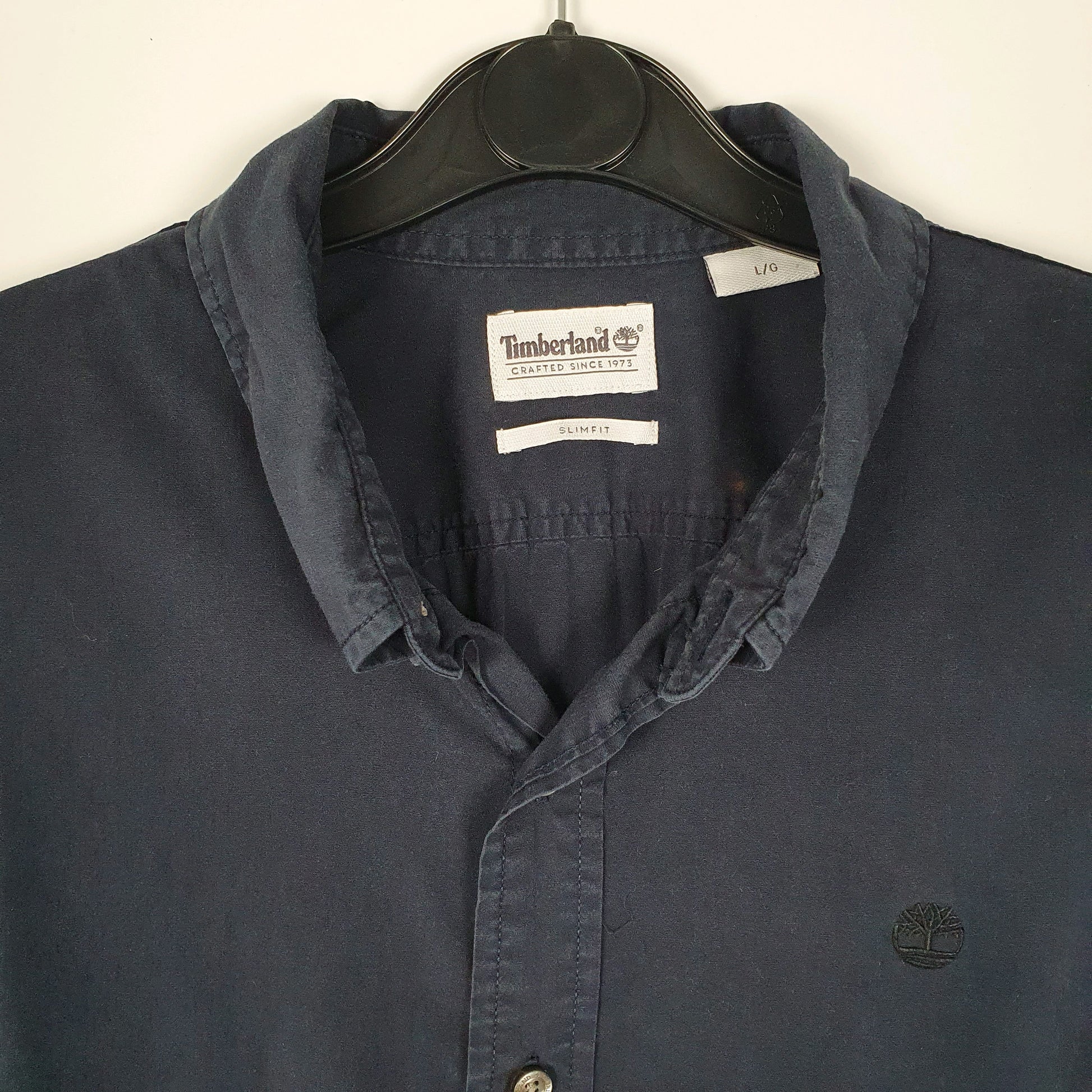 Mens Navy Timberland   Shirt