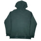 Womens Green Adidas Spellout Hoodie Jumper