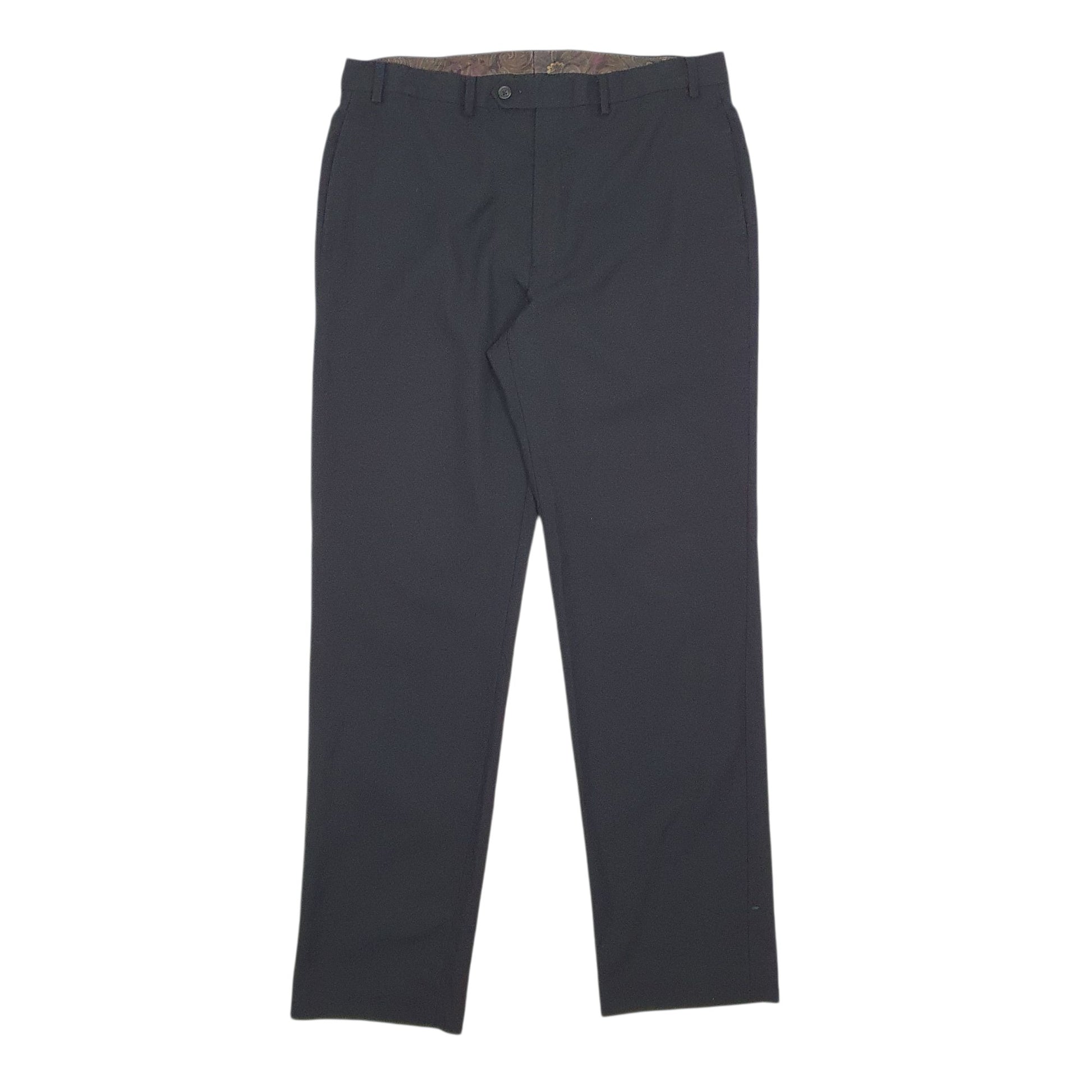 Mens Black Ralph Lauren  Formal Trousers