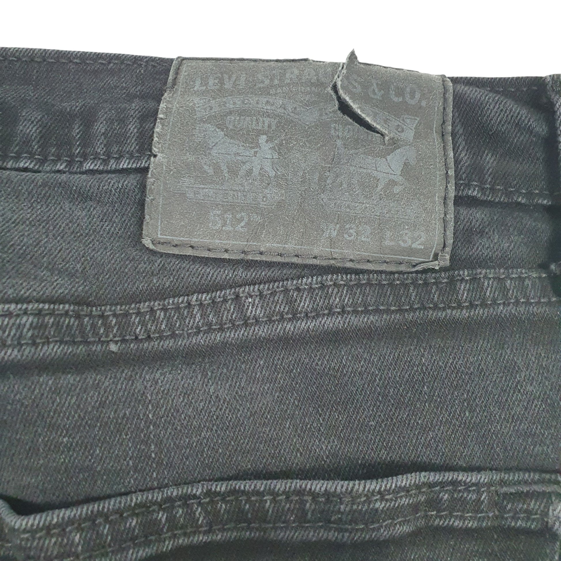Mens Black Levis   Jeans