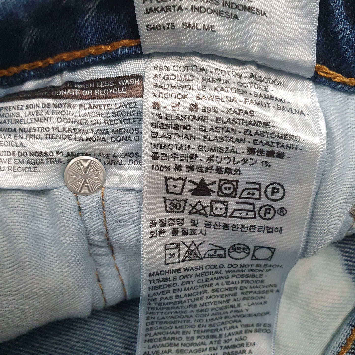 Mens Blue Levis   Jeans