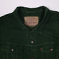 Mens Green Levis Vintage 1990s Type 3 Trucker Made In USA Full Zip Coat