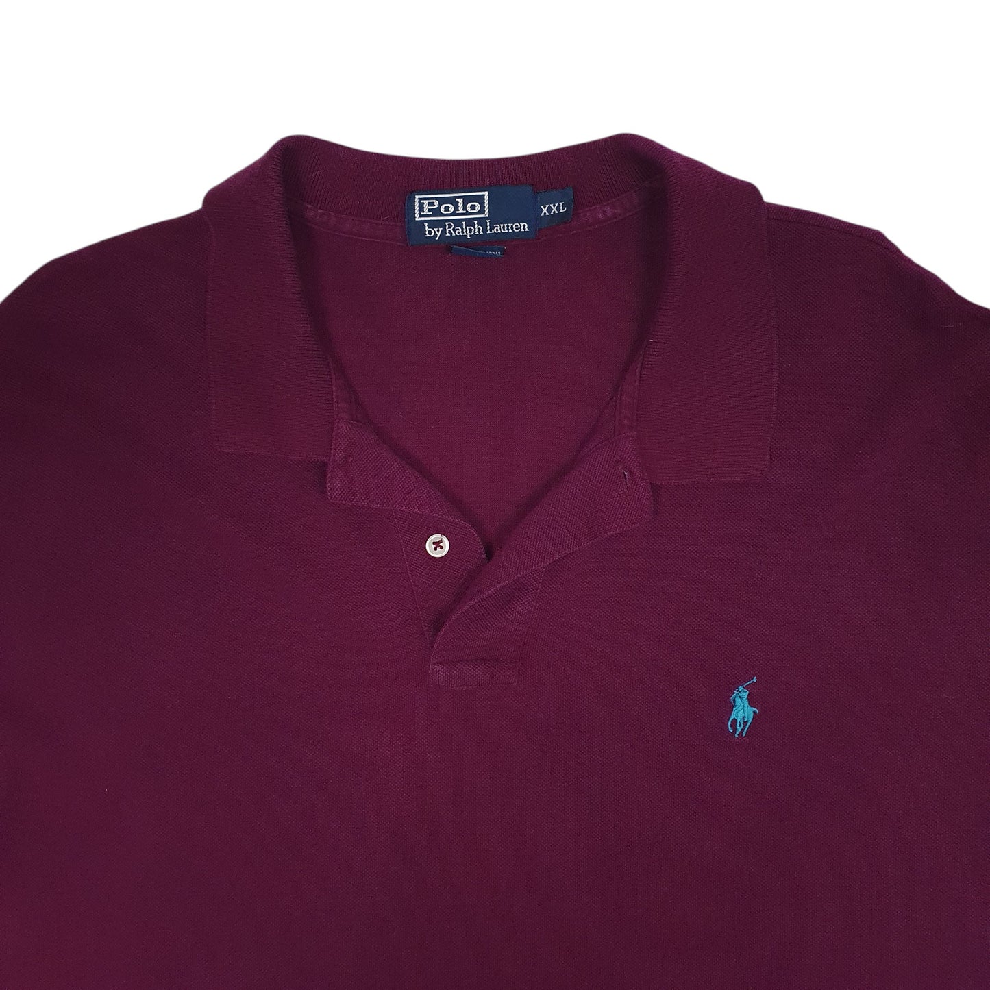 Mens Burgundy Polo Ralph Lauren   Polo Shirt