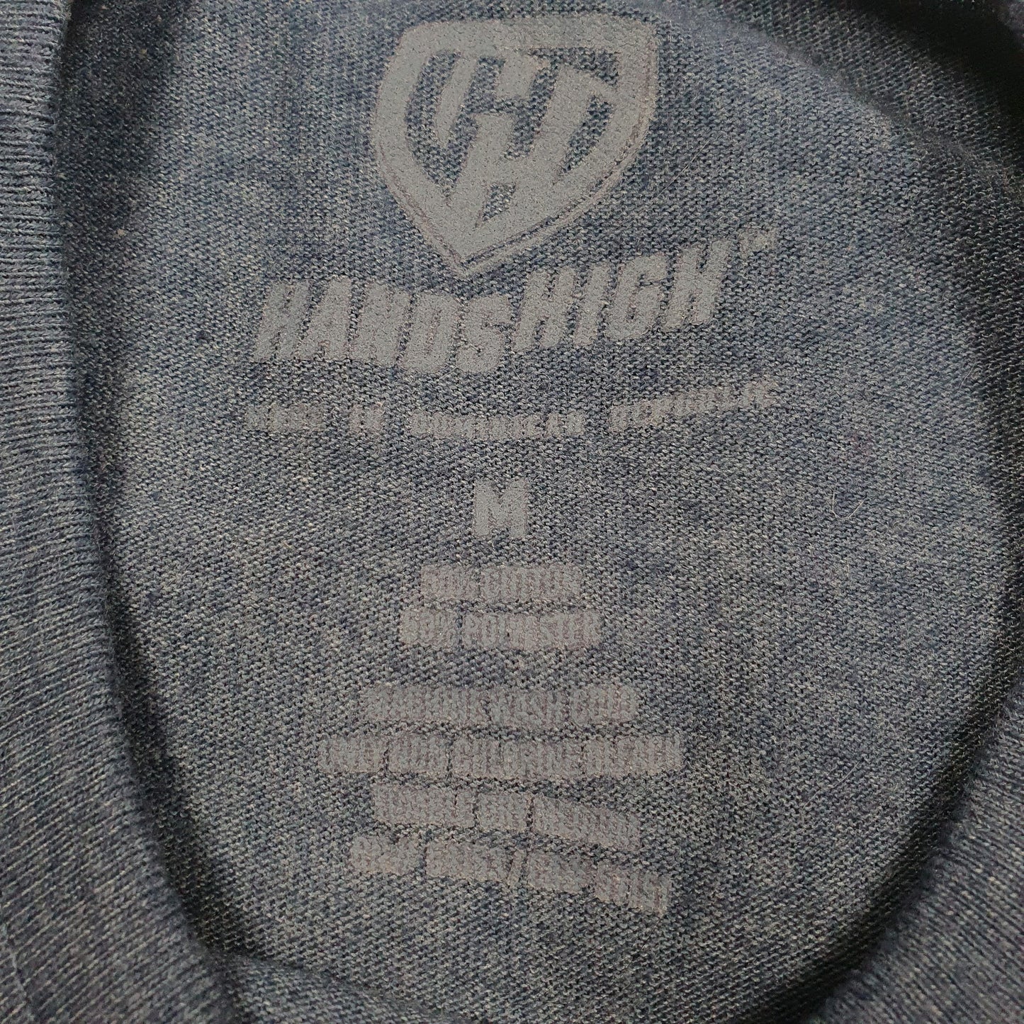 Mens Blue Hands High NFL Denver Broncos  T Shirt