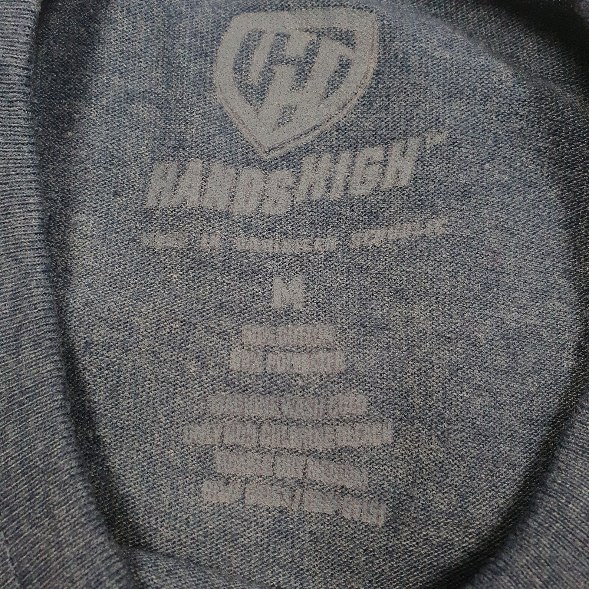 Mens Blue Hands High NFL Denver Broncos  T Shirt