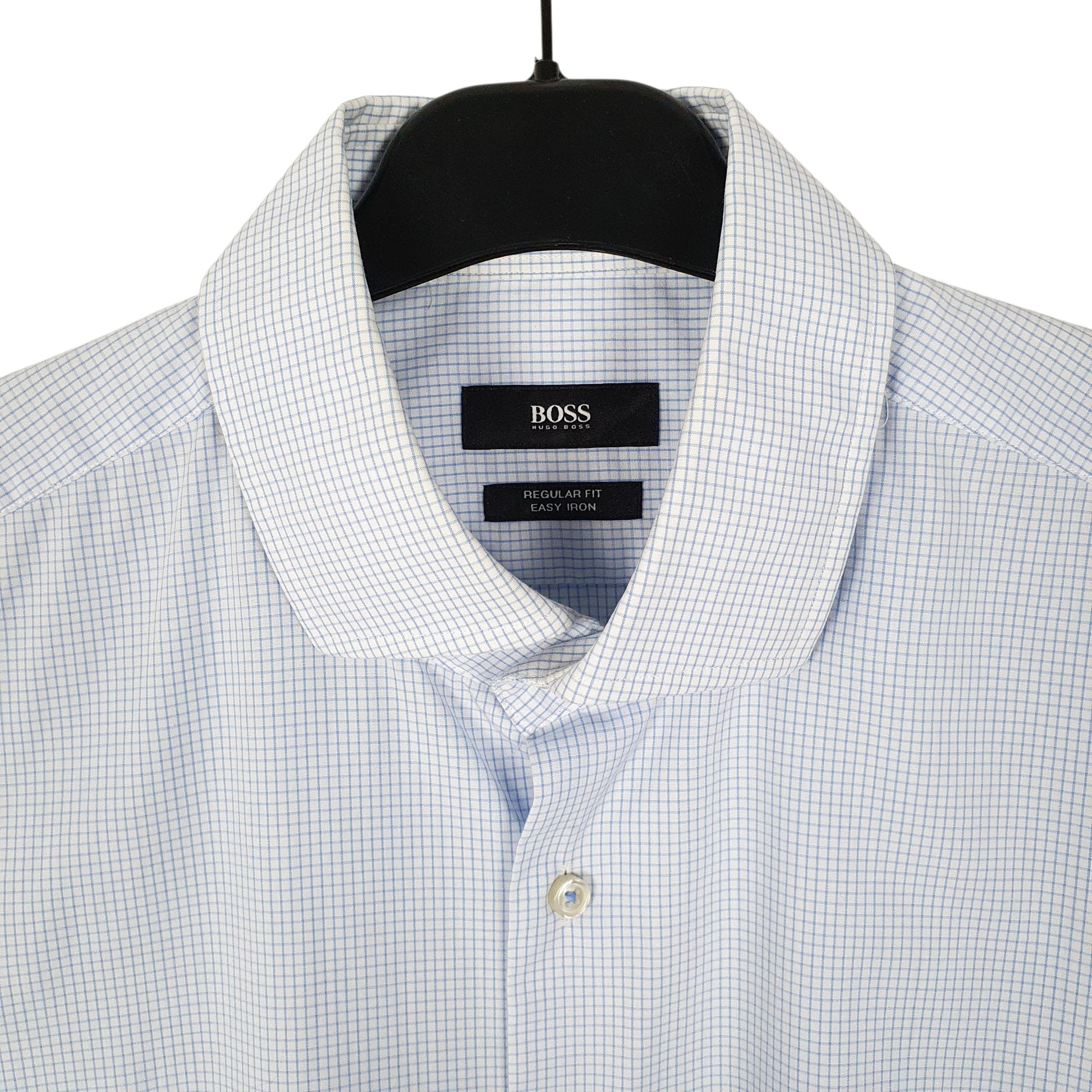 Mens Blue Hugo Boss   Shirt