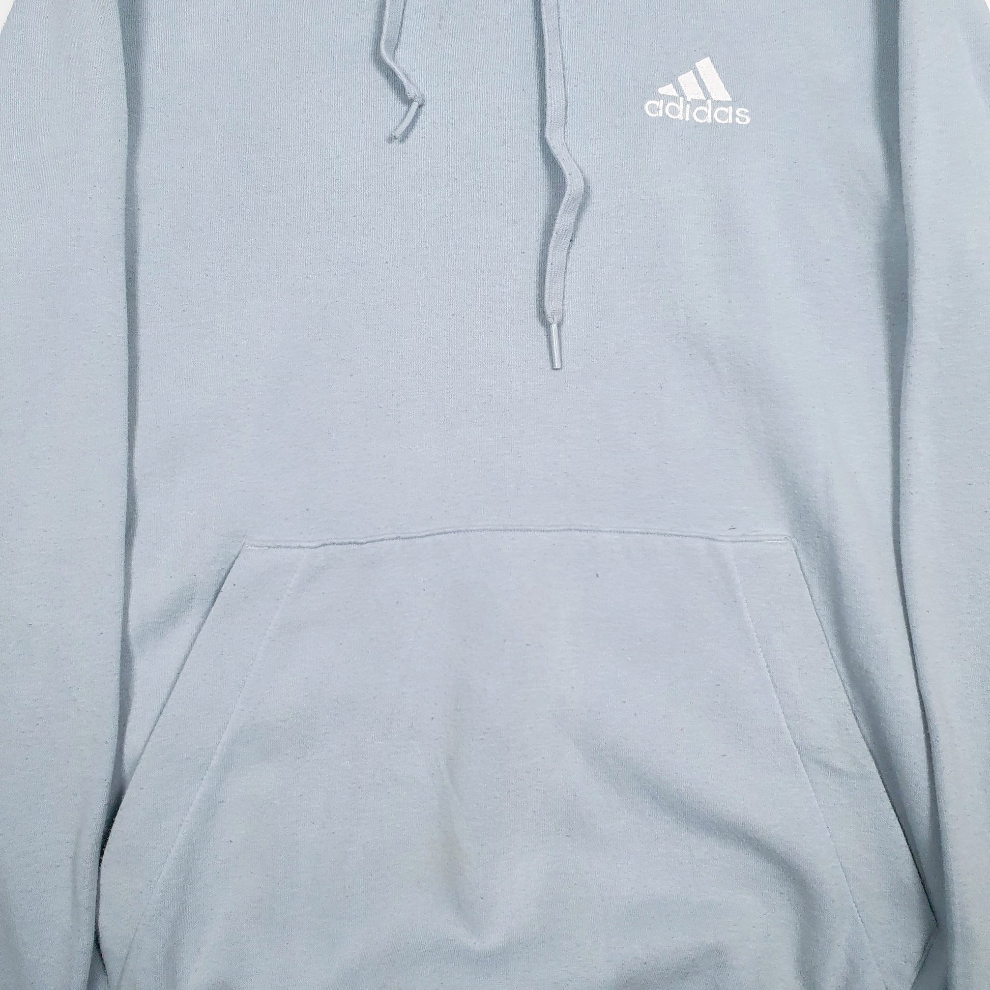 Mens Blue Adidas  Hoodie Jumper