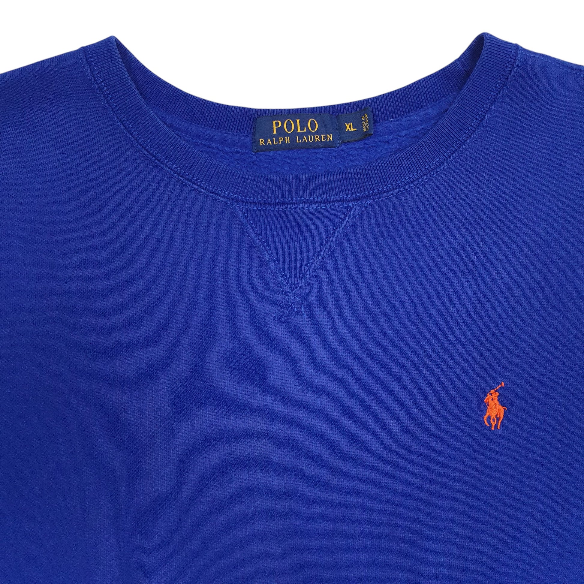 Mens Blue Polo Ralph Lauren  Crewneck Jumper