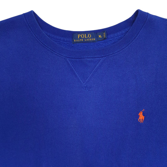 Mens Blue Polo Ralph Lauren  Crewneck Jumper
