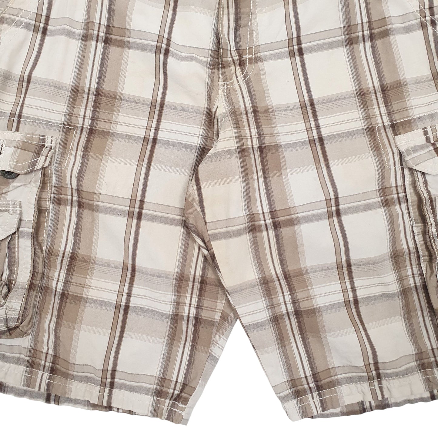 Mens Brown Lee Dungarees Hoodie Shorts