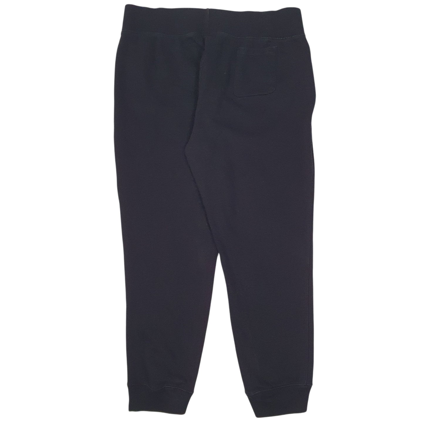 Mens Black Champion Reverse Weave  Trousers