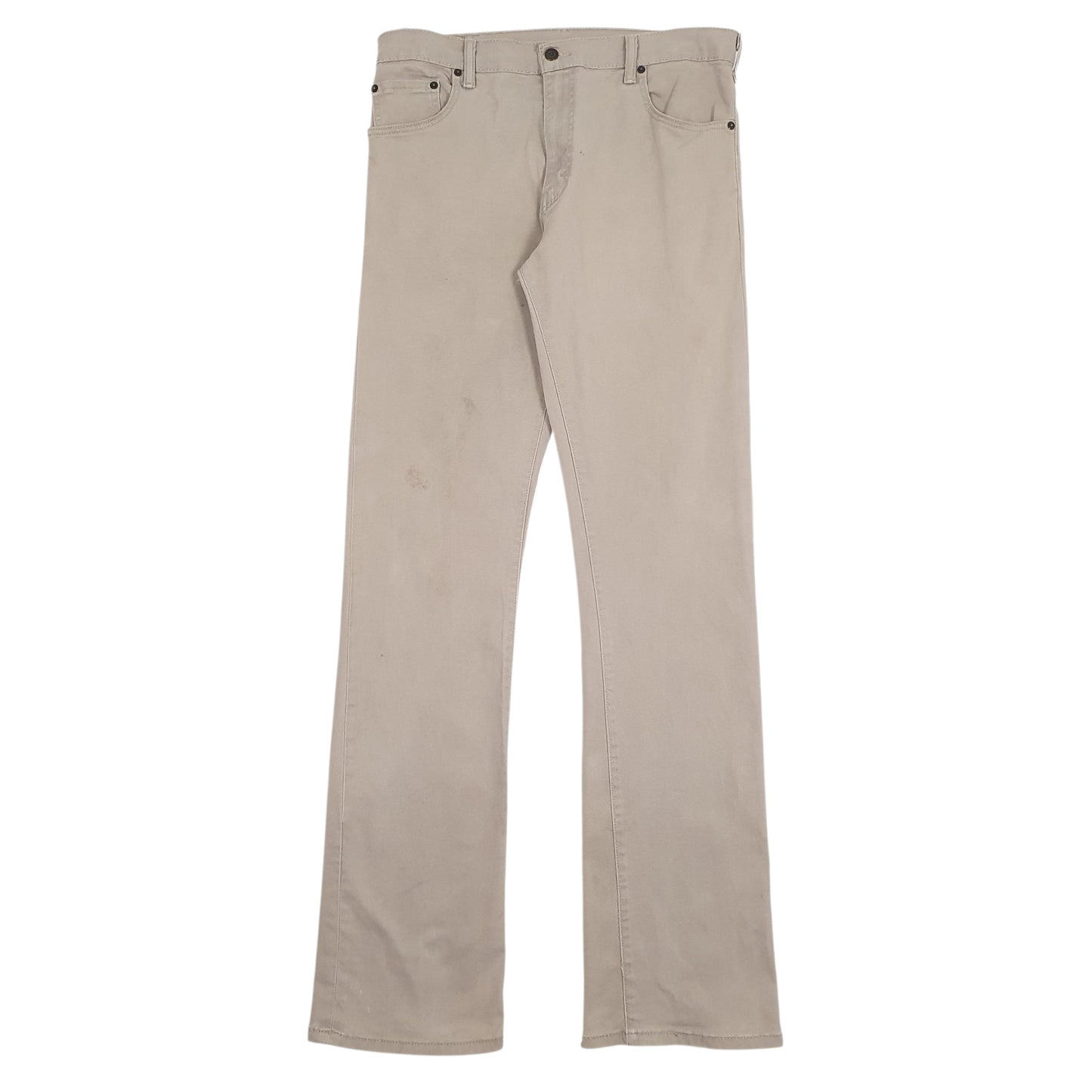 Mens Beige Levis  517 JeansW34 L36
