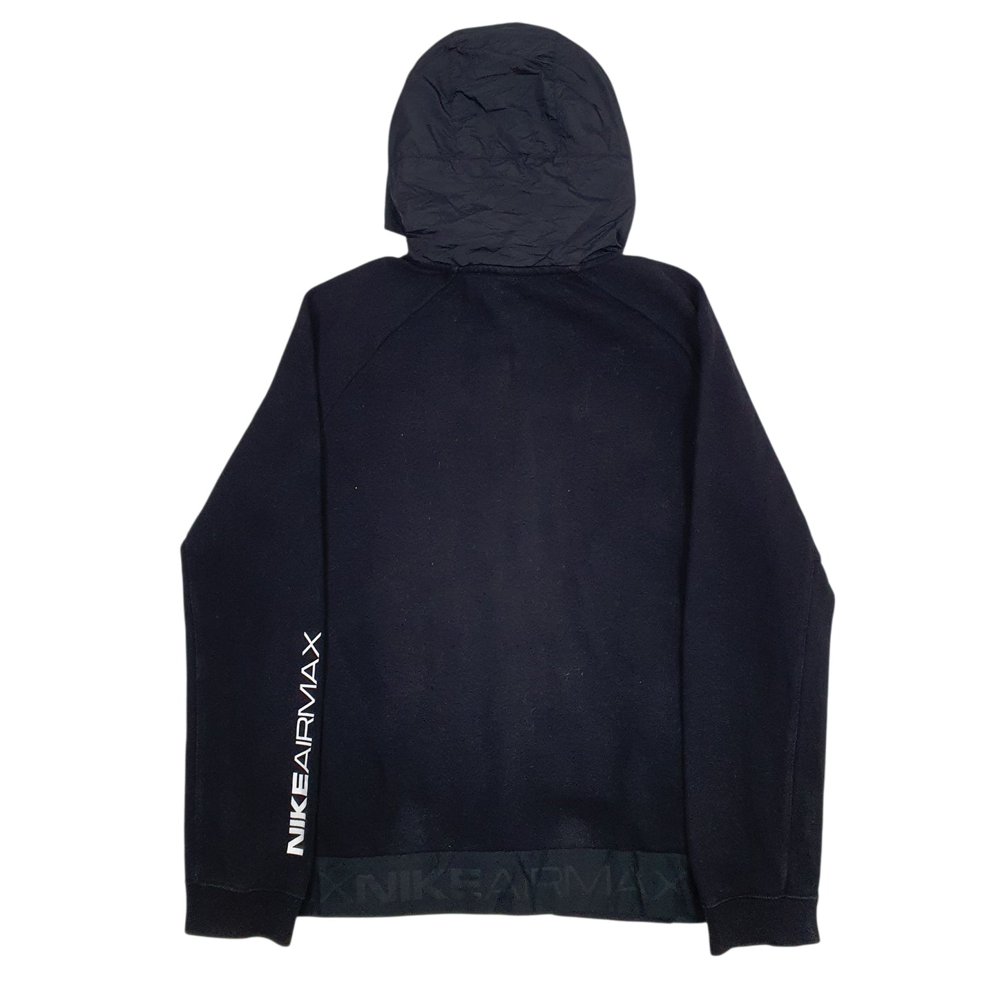 Womens Black Nike  Full Zip Jumper