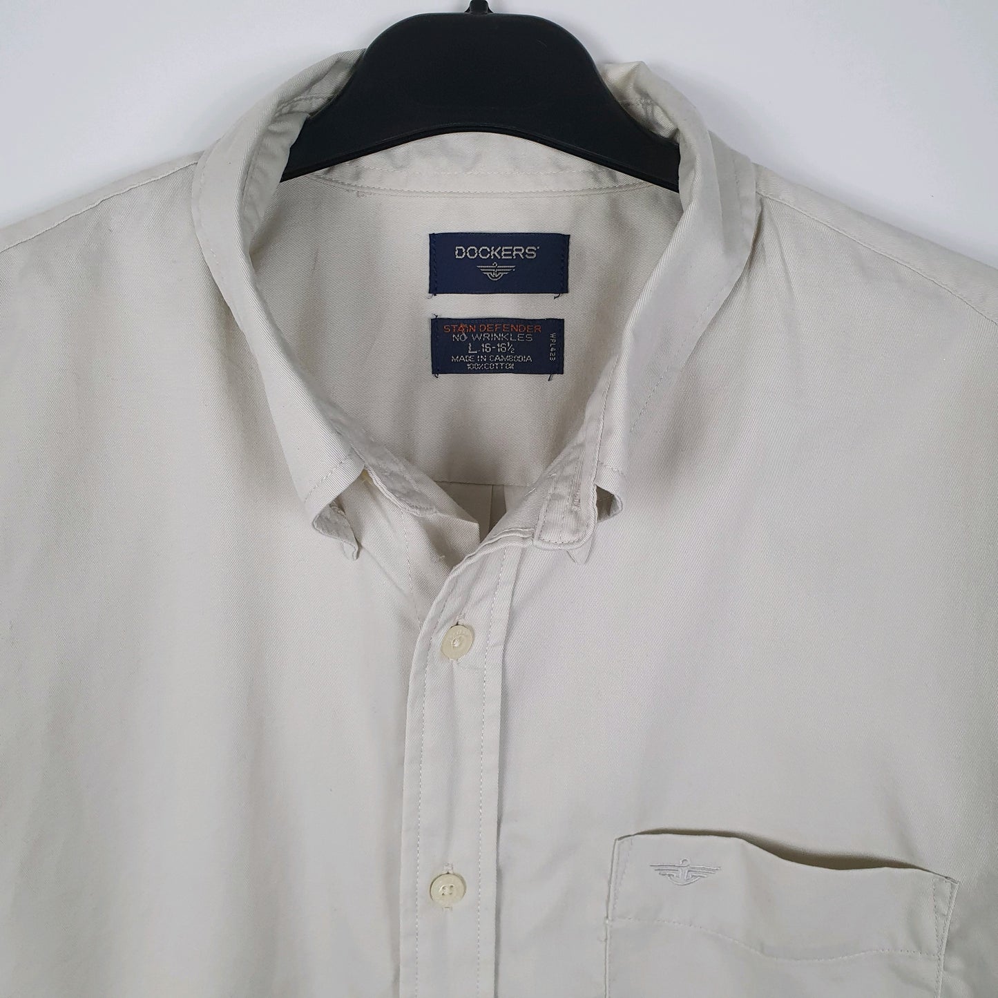 Mens Cream Dockers   Shirt