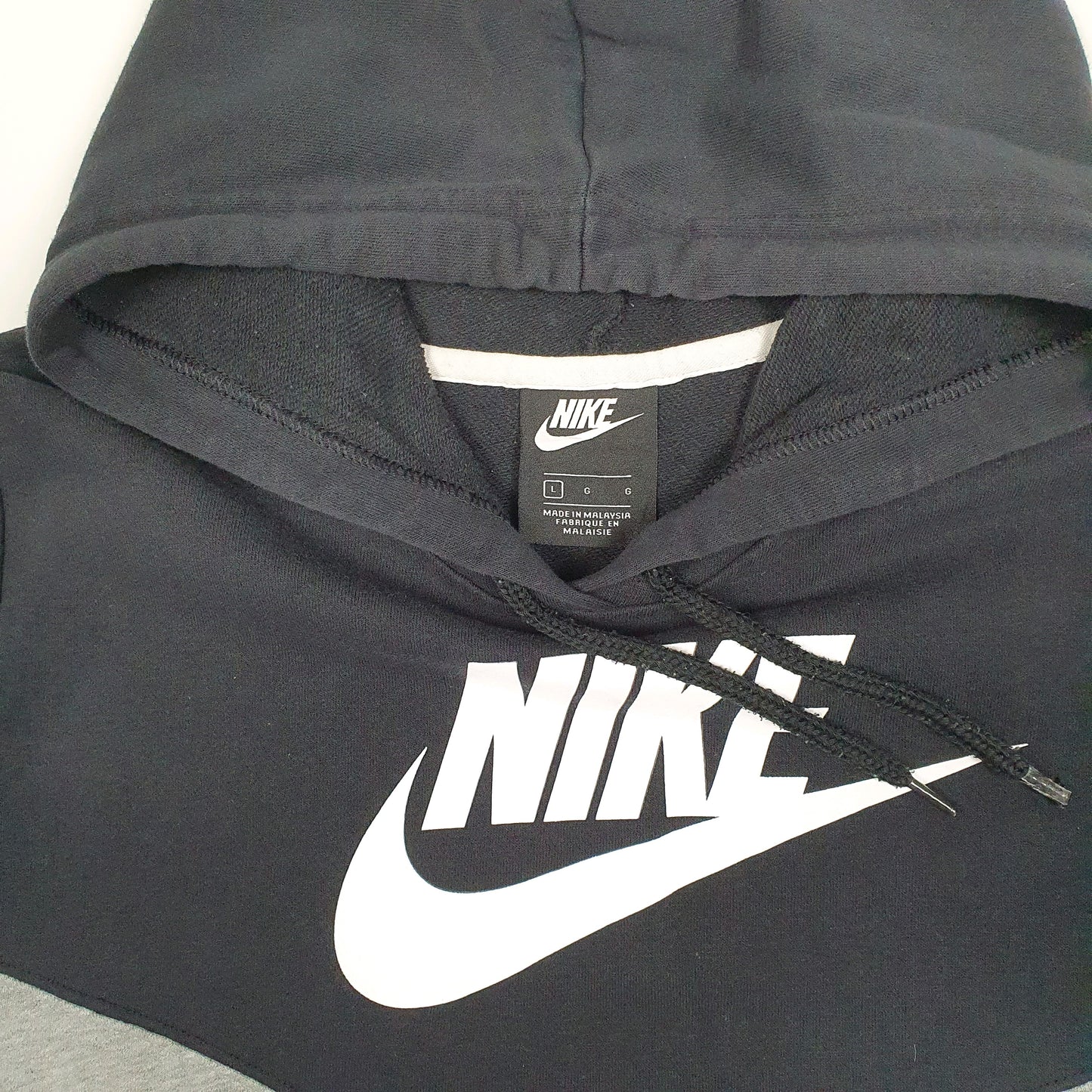 Womens Grey Nike  Hoodie Jumper