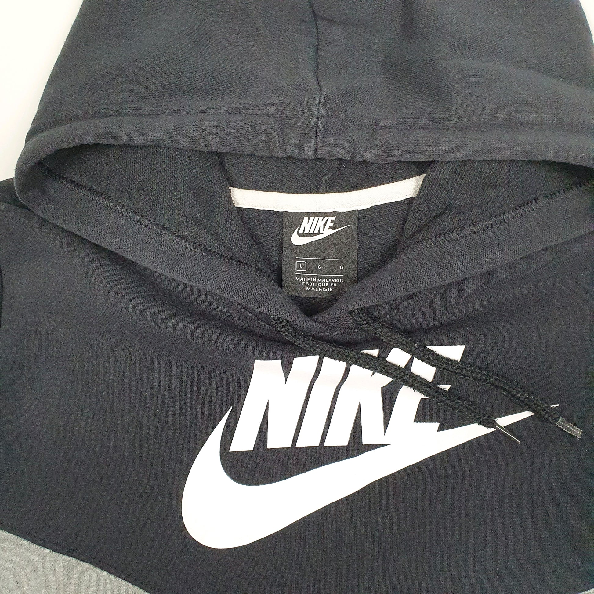 Womens Grey Nike  Hoodie Jumper